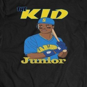 KEN GRIFFEY JR "THE KID" CUSTOM OLDSKOOL BASEBALL